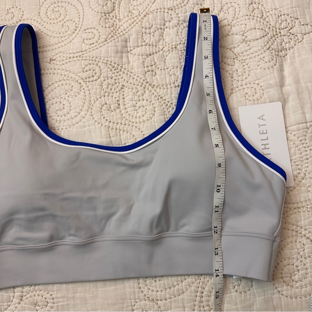 NWT Athleta Breathe Longline Sports Bra - Picture 4 of 6
